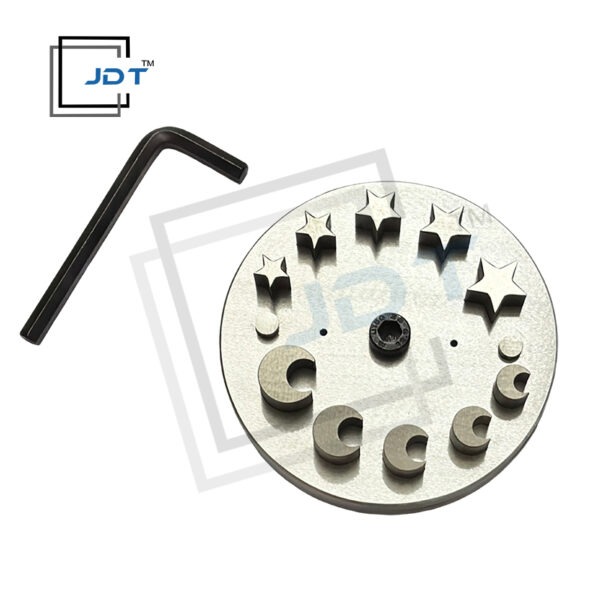 JDT Disc Cutter 5 Stars 5 Moon Shapes| 16mm to 25mm | Jewelry Die | - Image 3
