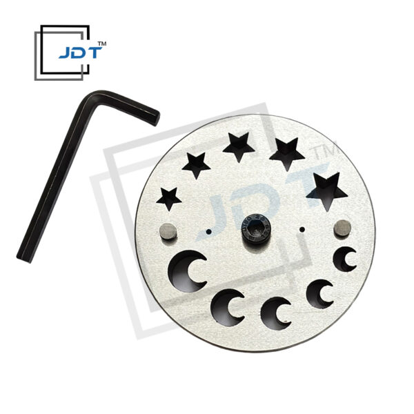 JDT Disc Cutter 5 Stars 5 Moon Shapes| 16mm to 25mm | Jewelry Die | - Image 4