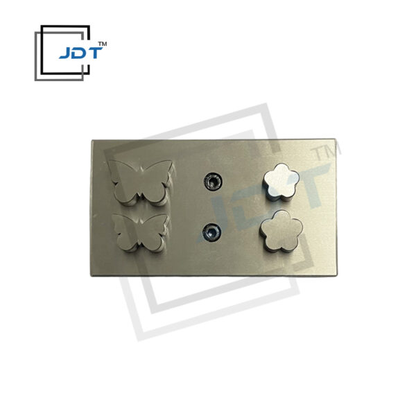 JDT Disc Cutter 2 Butterfly 2 Flower Shape | Set of 4 Punches | Jewelry Die|