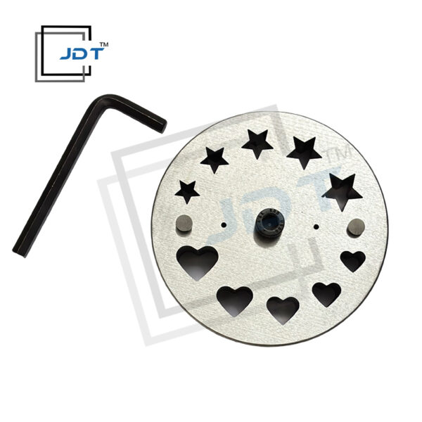 JDT Disc Cutter 5 Stars 5 Heart Shapes| 16mm to 25mm | Jewelry Die | - Image 3