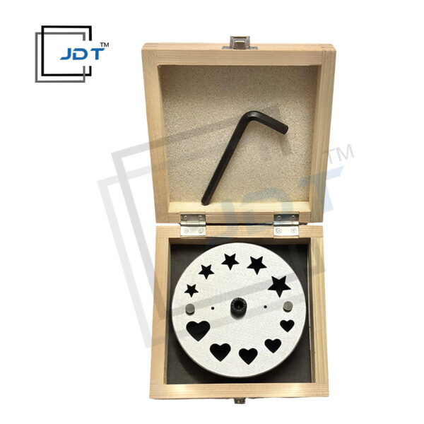JDT Disc Cutter 5 Stars 5 Heart Shapes| 16mm to 25mm | Jewelry Die |