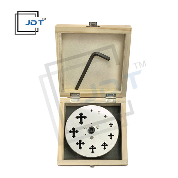 JDT Disc Cutter Catholic Cross | Set of 10 punches | 6mm to 31mm | Jewelry Dies|