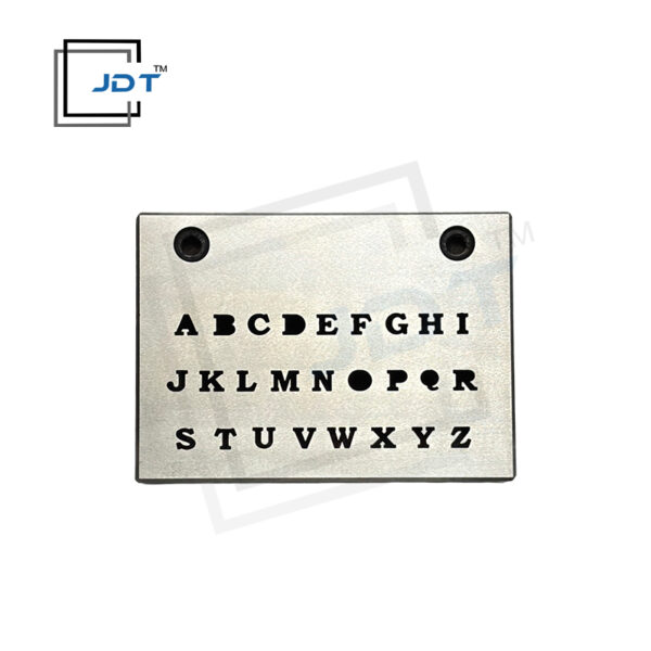 JDT Disc Cutter Alphabets | New Fonts | English Alphabets | A to Z | Set of 26 Punch | - Image 2