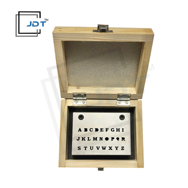 JDT Disc Cutter Alphabets | New Fonts | English Alphabets | A to Z | Set of 26 Punch |