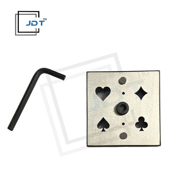JDT Disc Cutter 4 Suits Shapes | Set of 4 punches | Jewelry Dies | Card Symbols | - Image 2