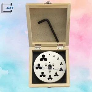 JDT Disc Cutter 3 Petal Flower Shape Design #2 | Set of 10 punches | 6mm to 31mm | Jewelry Dies |