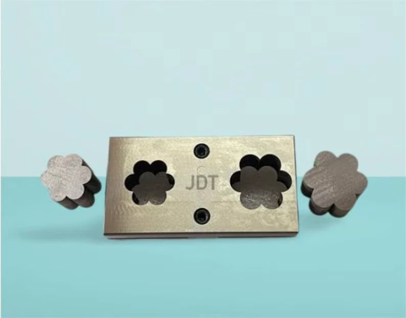 JDT Disc Cutter 6 Petal Flower Shape Design #2 Jumbo Sizes | 2 Different Variants | 19mm & 25mm | 31mm & 38mm | Jewelry Die |