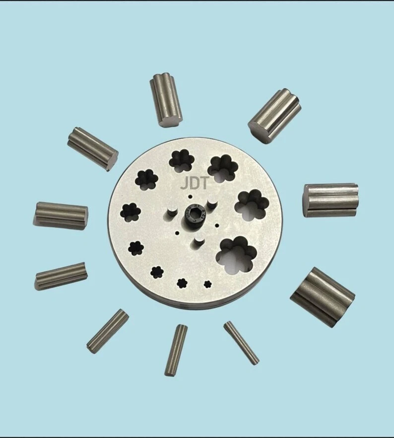 JDT Disc Cutter 6 Petal Flower Shape | Set of 10 punches | 6mm to 31mm | Jewelry Dies|