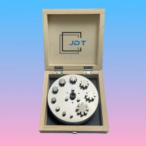 JDT Disc Cutter 8 Petal Flower Shape | Set of 10 punches | 6mm to 31mm | Jewelry Dies|