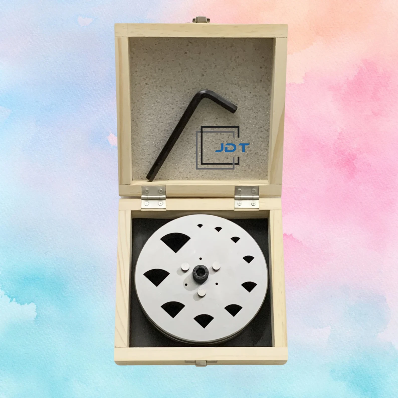 JDT Disc Cutter Pie Slice Shape | Set of 10 punches | 6mm to 31mm | Jewelry Dies |