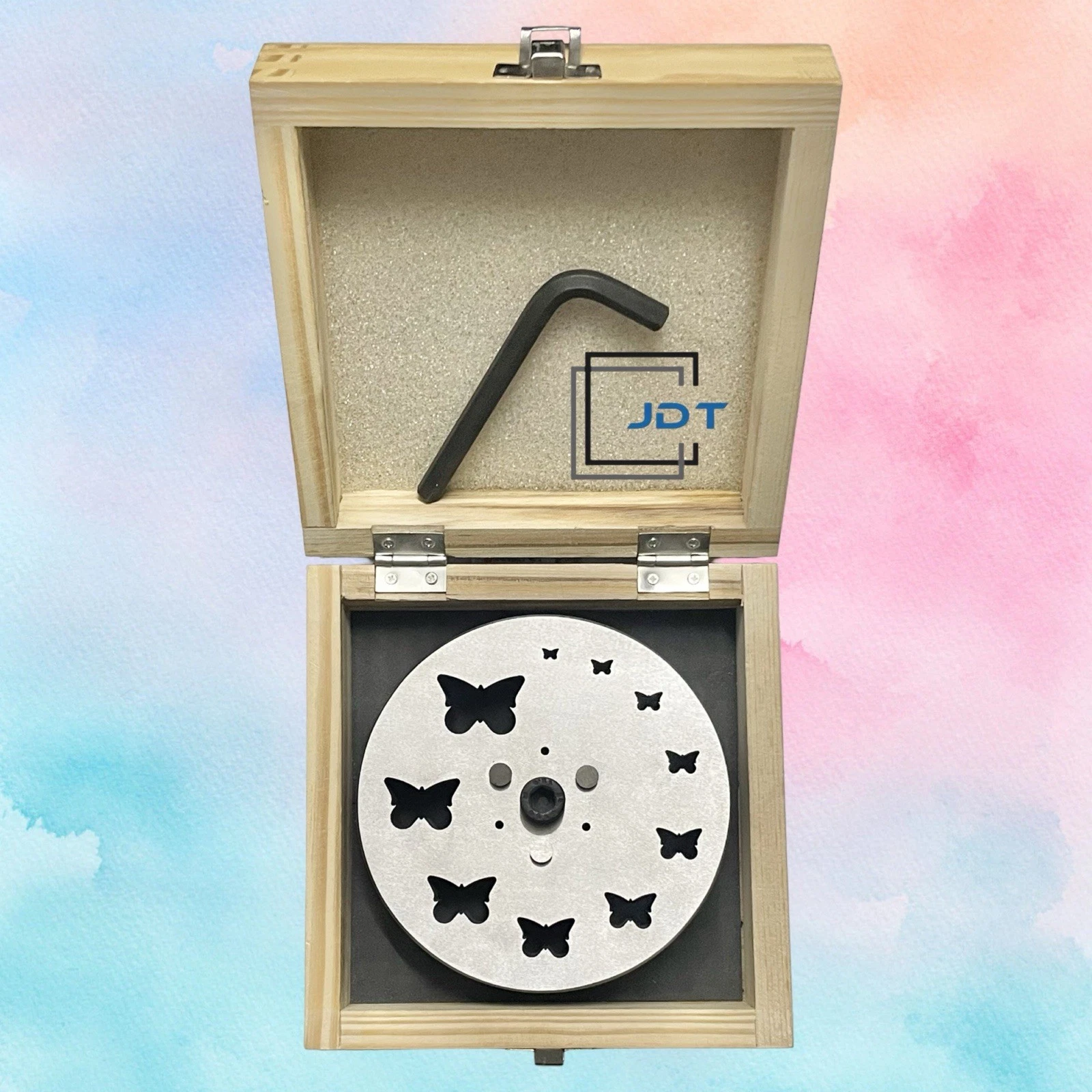 JDT Disc Cutter Butterfly Shape | Set of 10 punches | 6mm to 31mm | Jewelry Dies|