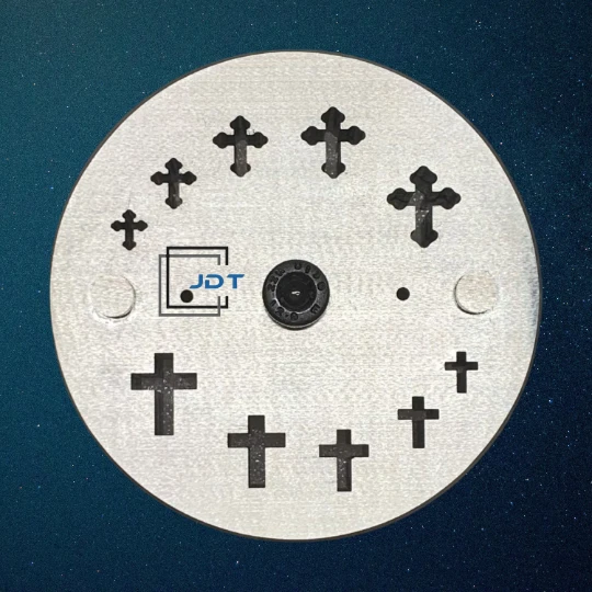 JDT Disc Cutter Holy Cross 2 Different Shapes | 2 Different Variants | 6mm to 16mm | 16mm to 25mm | Jewelry Die | - Image 3