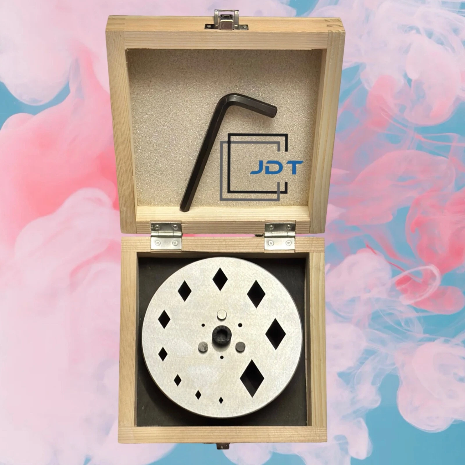 JDT Disc Cutter Diamond Shape | Set of 10 punches | 6mm to 31mm | Jewelry Dies |