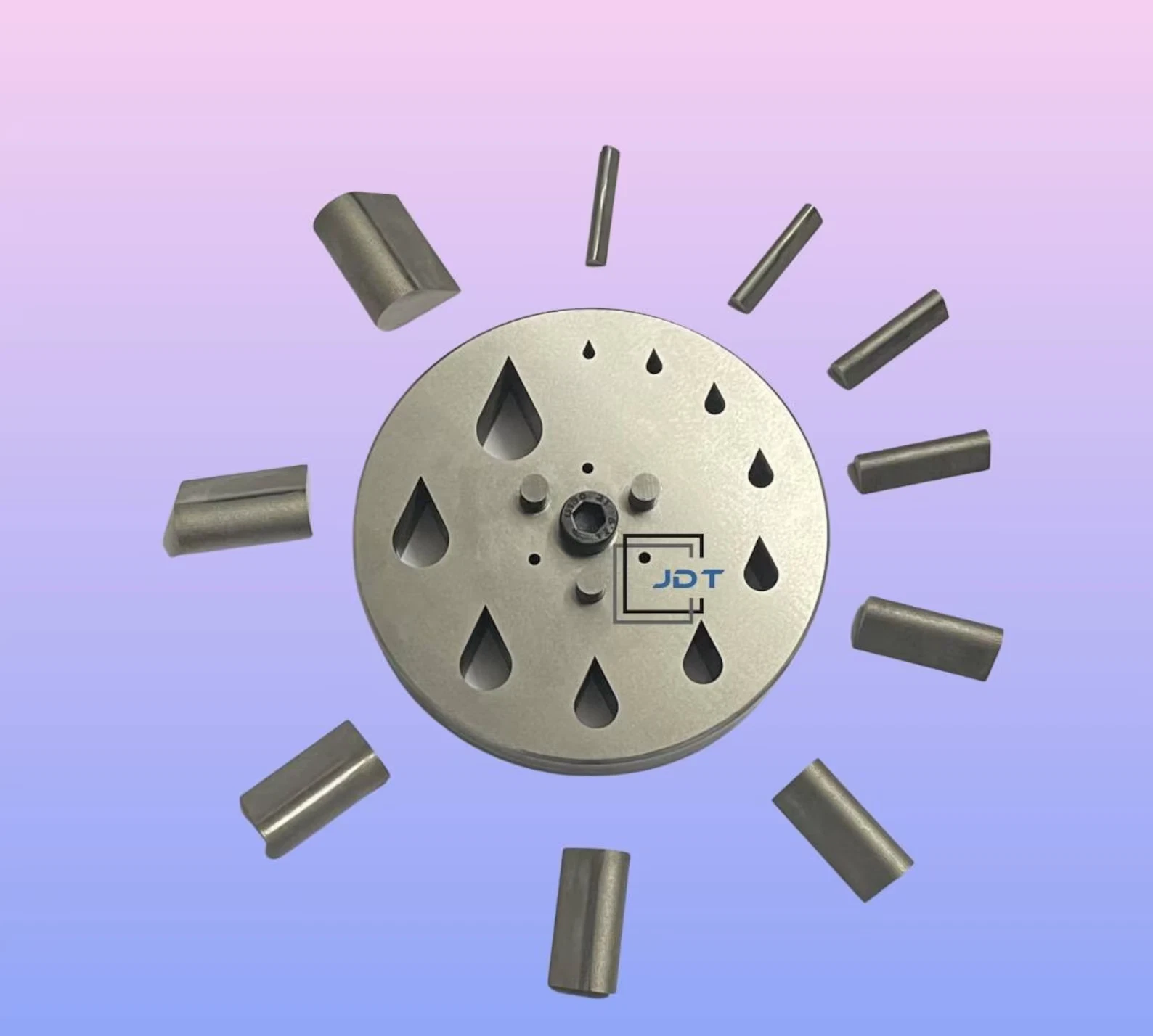 JDT Disc Cutter Drop/Teardrop Shape | Set of 10 punches | 6mm to 31mm | Jewelry Dies | - Image 2