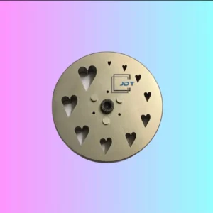 JDT Disc Cutter Heart Shape Design #4 | Set of 10 punches | 6mm to 31mm | Jewelry Dies|