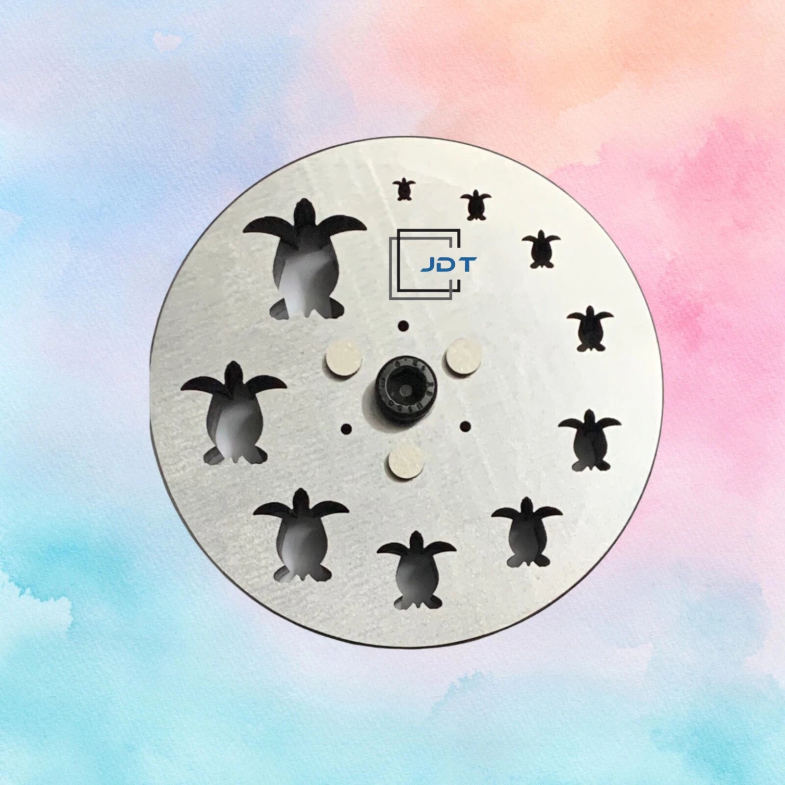 JDT Disc Cutter Lucky Turtle/Tortoise Shape | Set of 10 punches | 6mm to 31mm | Jewelry Dies | - Image 2