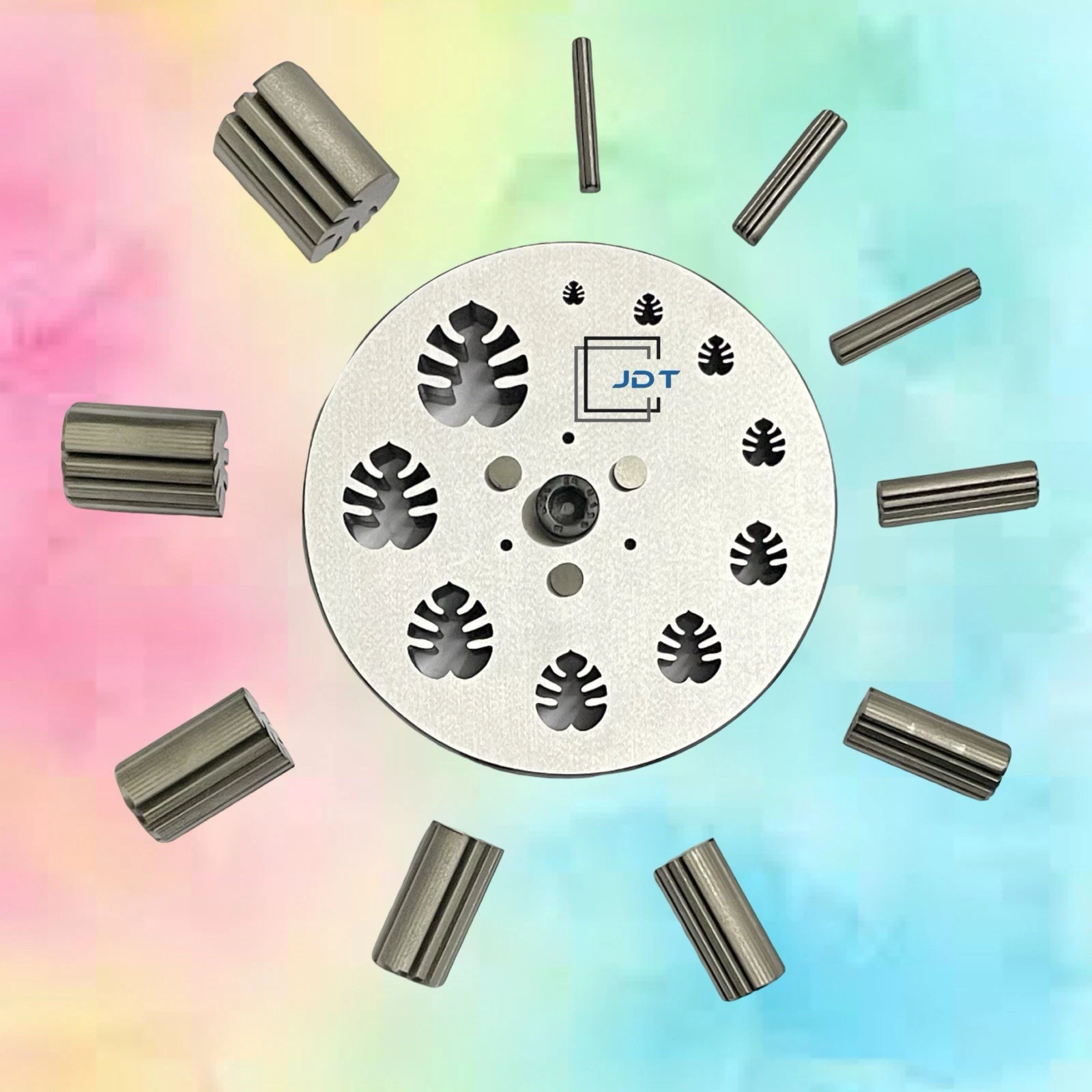 JDT Disc Cutter Monstera Leaf Shape | Set of 10 punches | 6mm to 31mm | Jewelry Dies| - Image 3