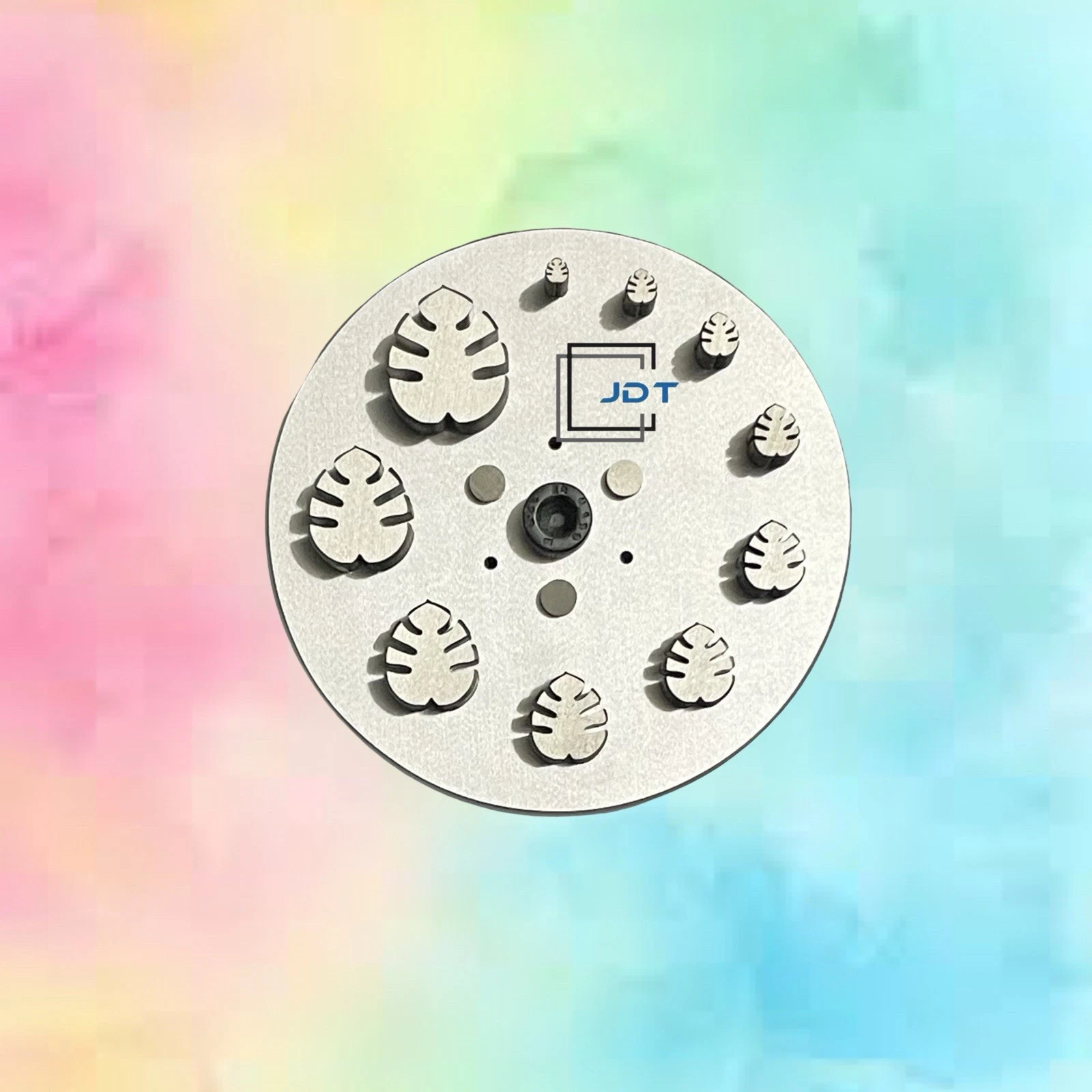 JDT Disc Cutter Monstera Leaf Shape | Set of 10 punches | 6mm to 31mm | Jewelry Dies| - Image 2