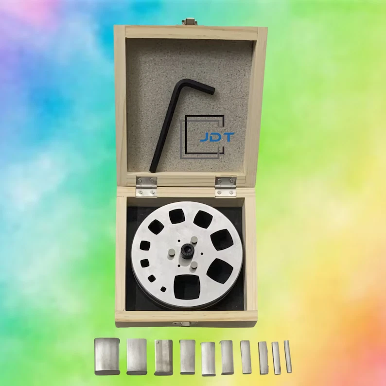 JDT Disc Cutter Puff Square Shape | Set of 10 punches | 6mm to 31mm | Jewelry Dies |