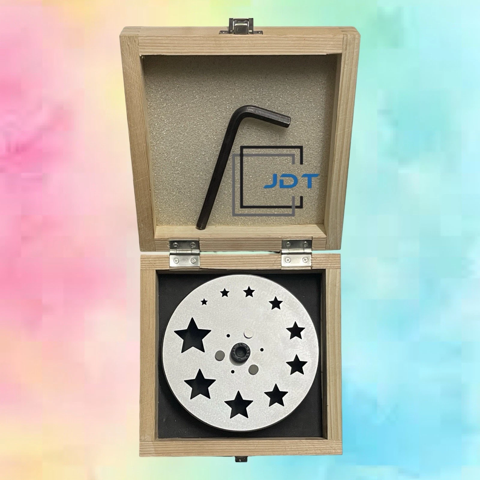 JDT Disc Cutter Star Shape | Set of 10 punches | 6mm to 31mm | Jewelry Dies|