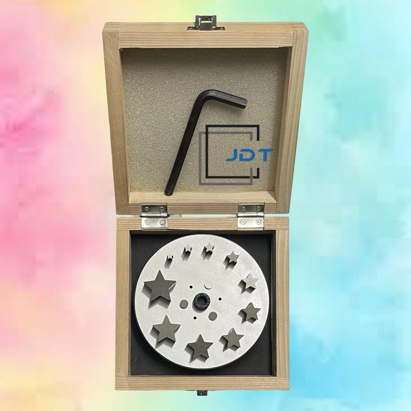 JDT Disc Cutter Star Shape | Set of 10 punches | 6mm to 31mm | Jewelry Dies| - Image 4