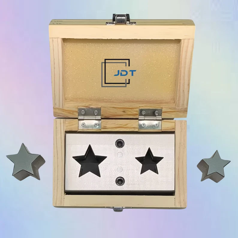 JDT Disc Cutter Star Shape Jumbo Sizes | 2 Different Variants | 19mm & 25mm | 31mm & 38mm | Jewelry Die |