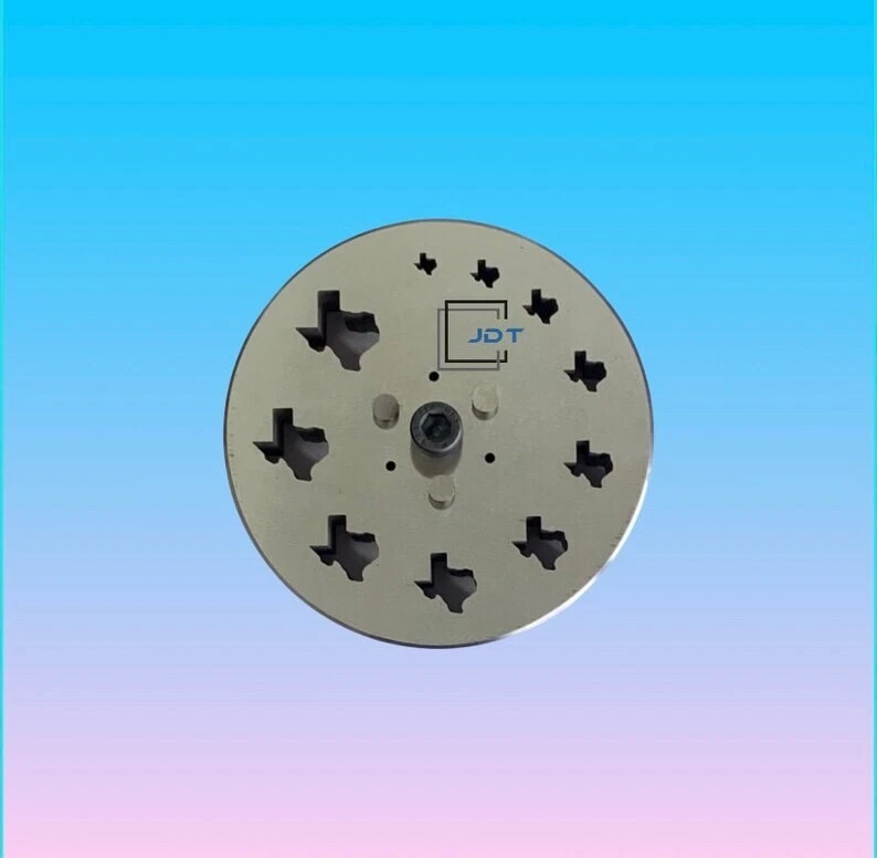 JDT Disc Cutter Texas Map Shape | Set of 10 punches | 7mm to 25.4mm | Jewelry Dies | - Image 3